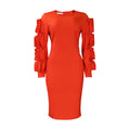 Women Dress Women's Autumn Fashion Long Sleeve Dress