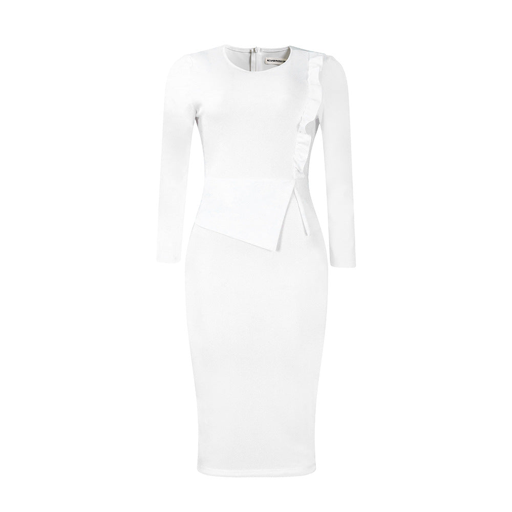 Women Dress Fashion Hip plus Size Dress