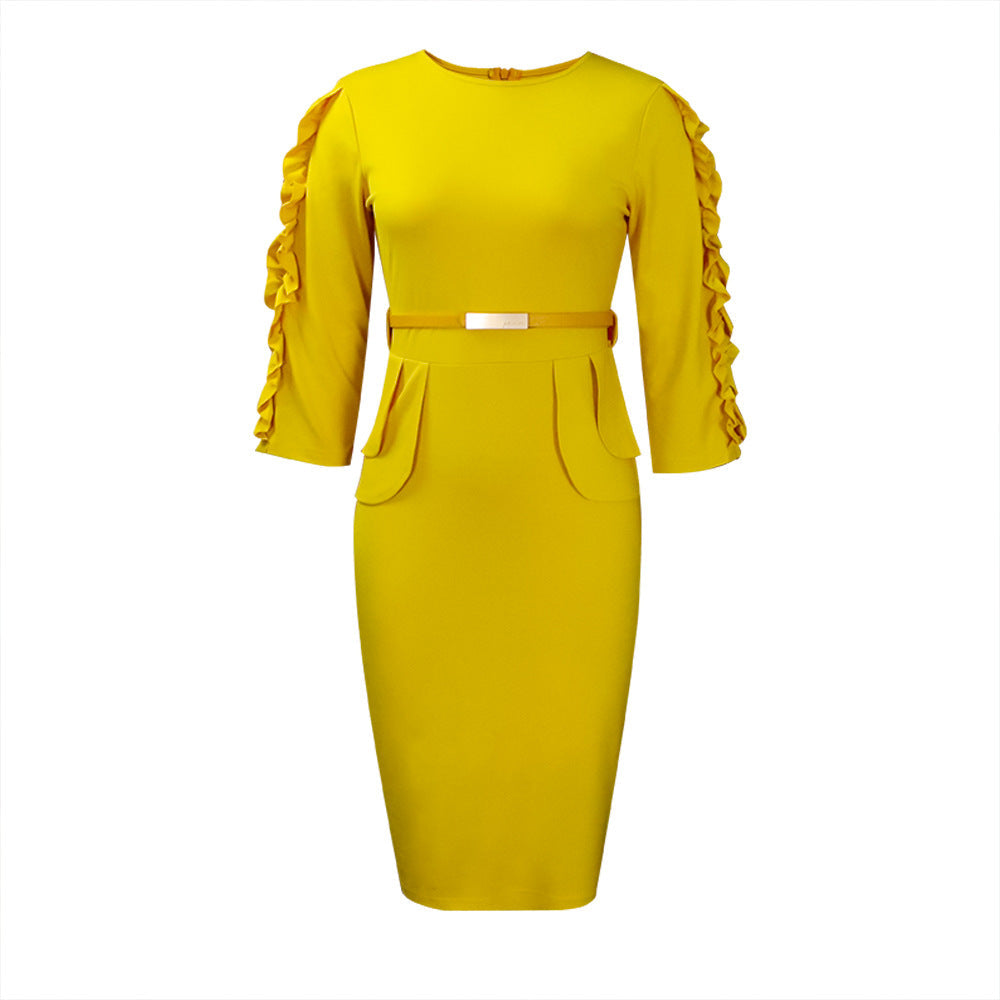Women Dress Career Office Dress